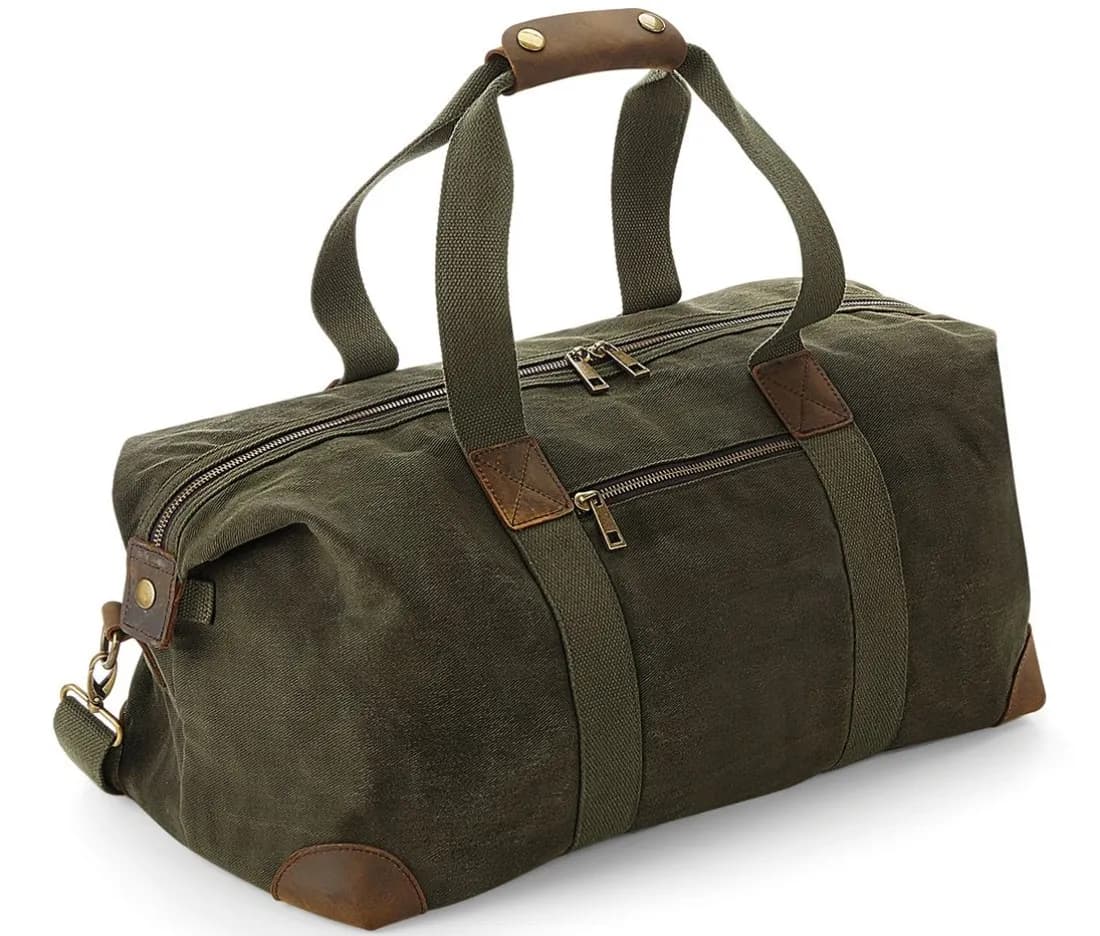Heritage Waxed Canvas Holdall