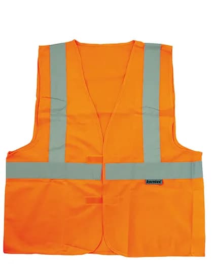 Hi-Vis Safety Vest With 3 Reflective Stripes Bremen – Orange