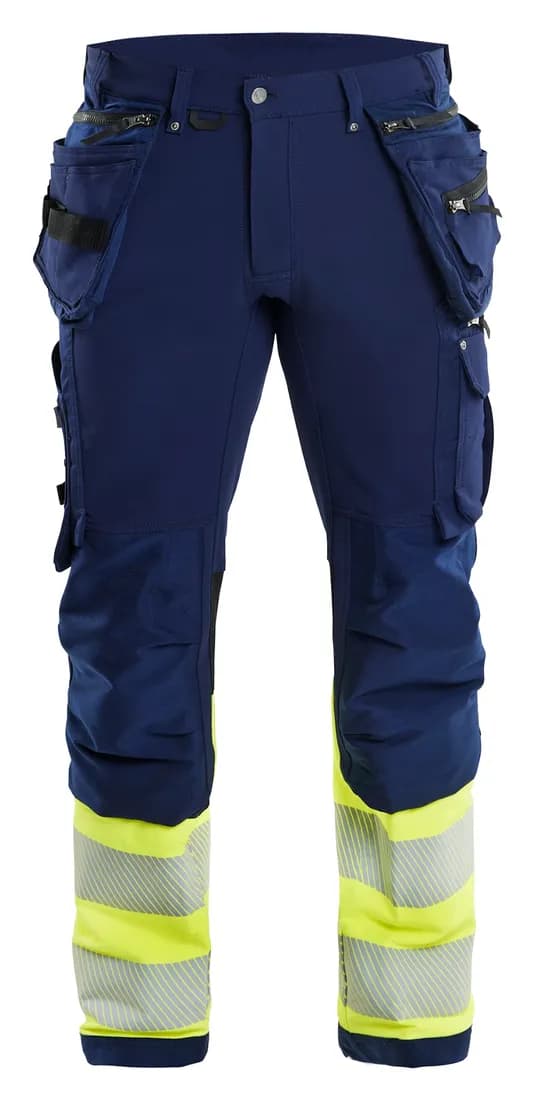 High Vis Arbeitshose 4-Wege-Stretch