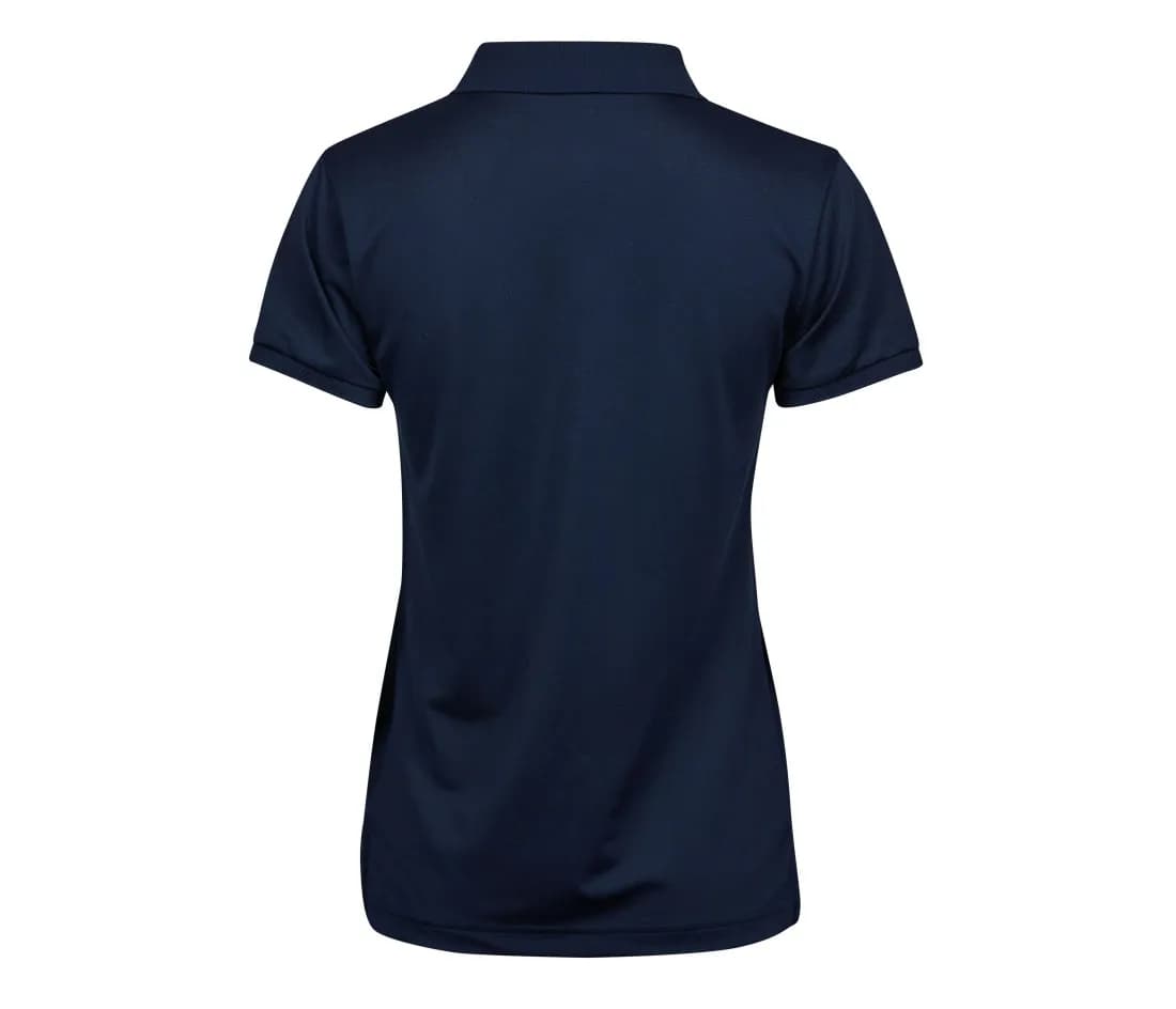 Damen Polo «Club» – Marine – Rückansicht