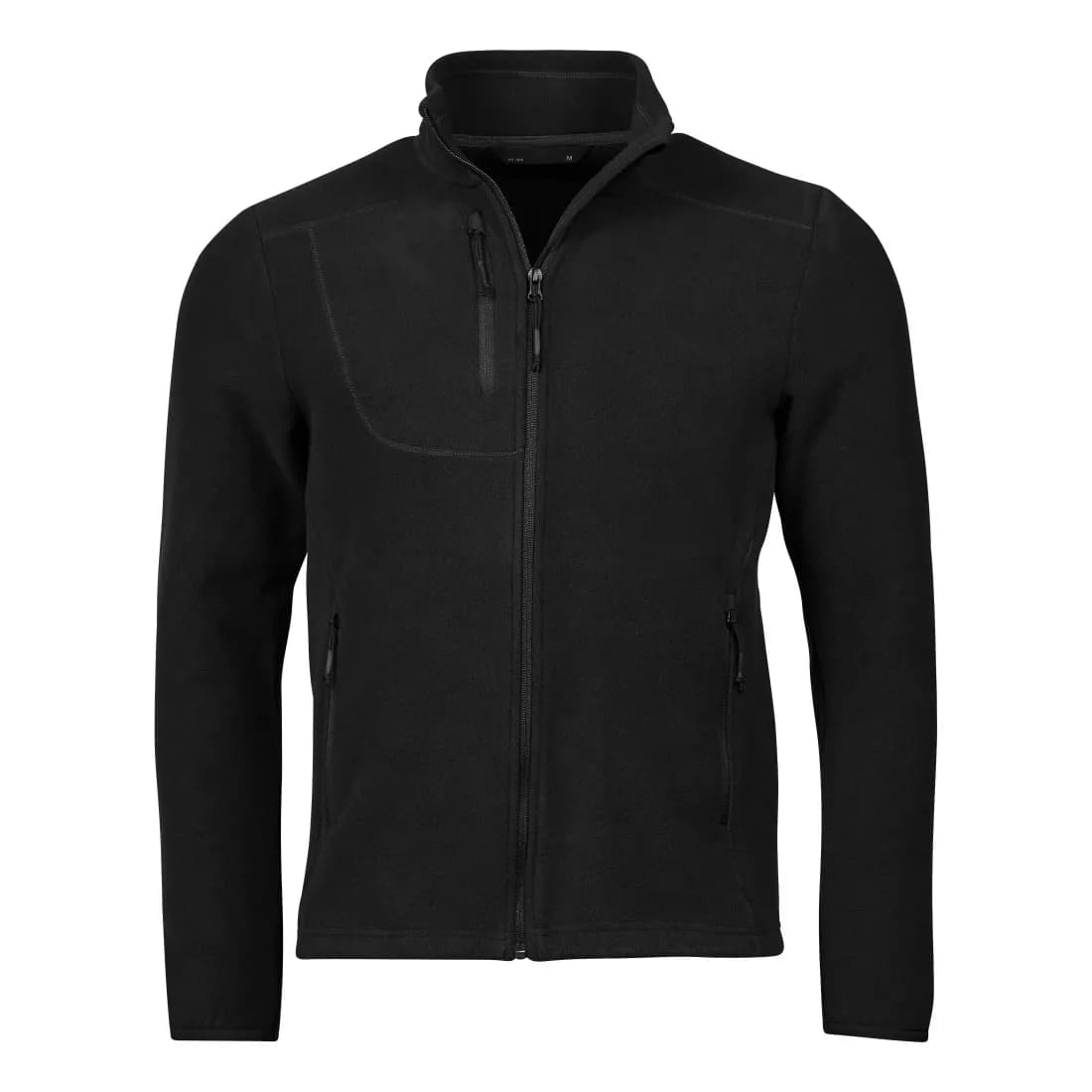 Fleecejacke «Trail» – Schwarz