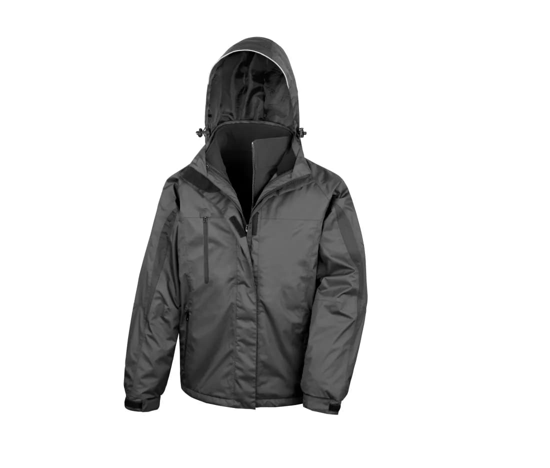 Herren 3-in-1-Jacke «Journey» – Schwarz