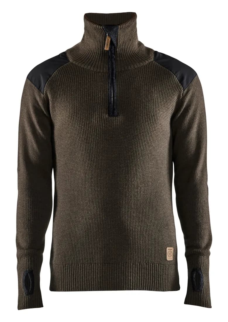 Wollsweater Half Zip
