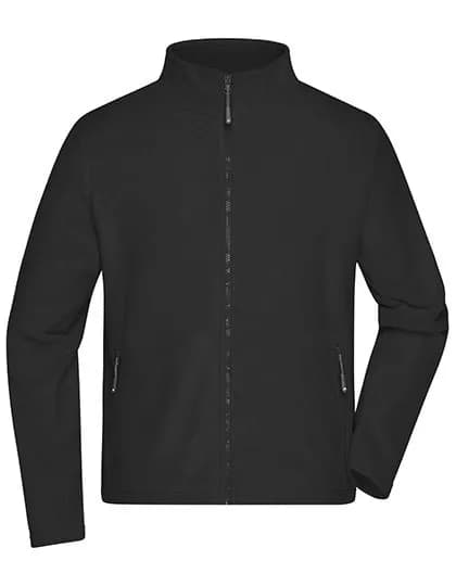 Men’s Fleece Jacket – Schwarz
