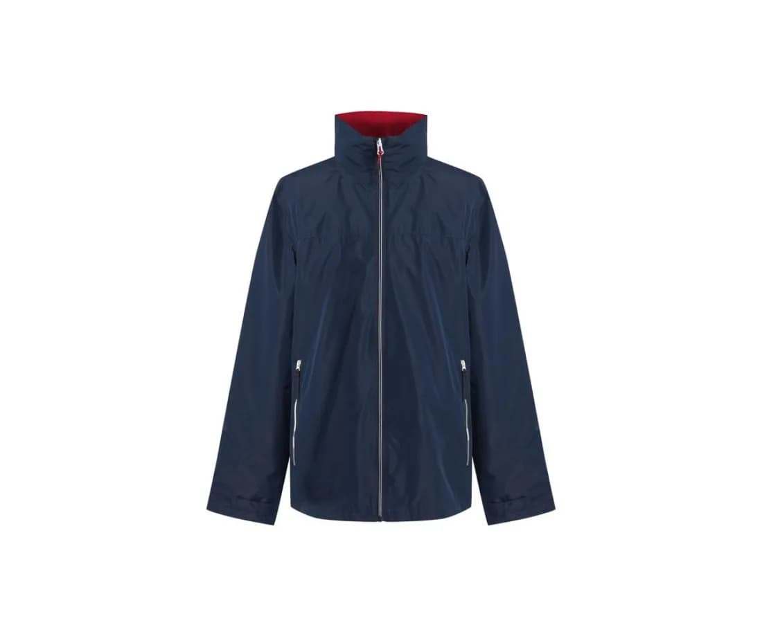 Wasserdichte Shelljacke «Ascender» – Marine / Rot