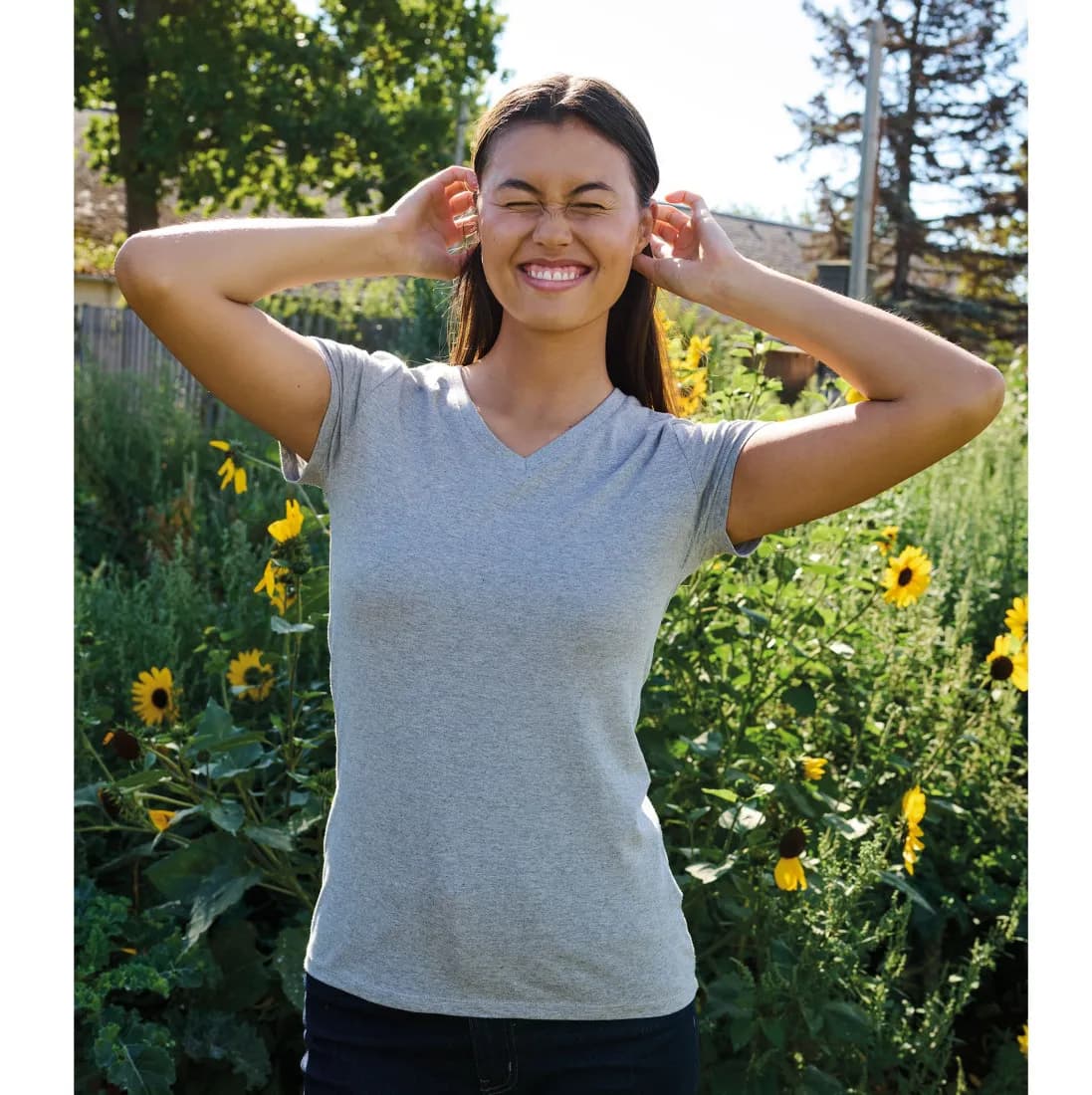 Ladies V-Neck T-Shirt