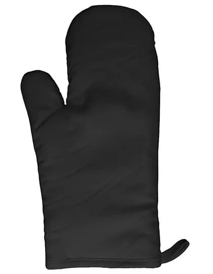 Cotton Oven Mitt – Noir