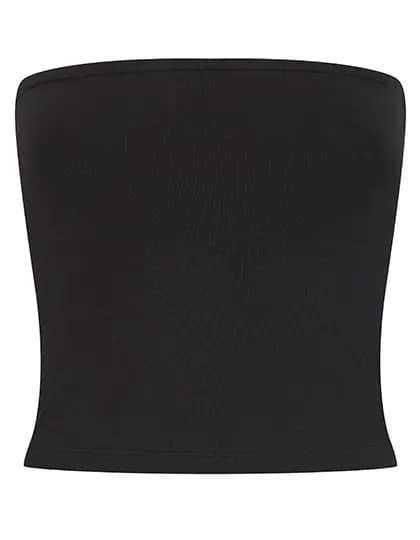 Women’s Bandeau Top – Schwarz