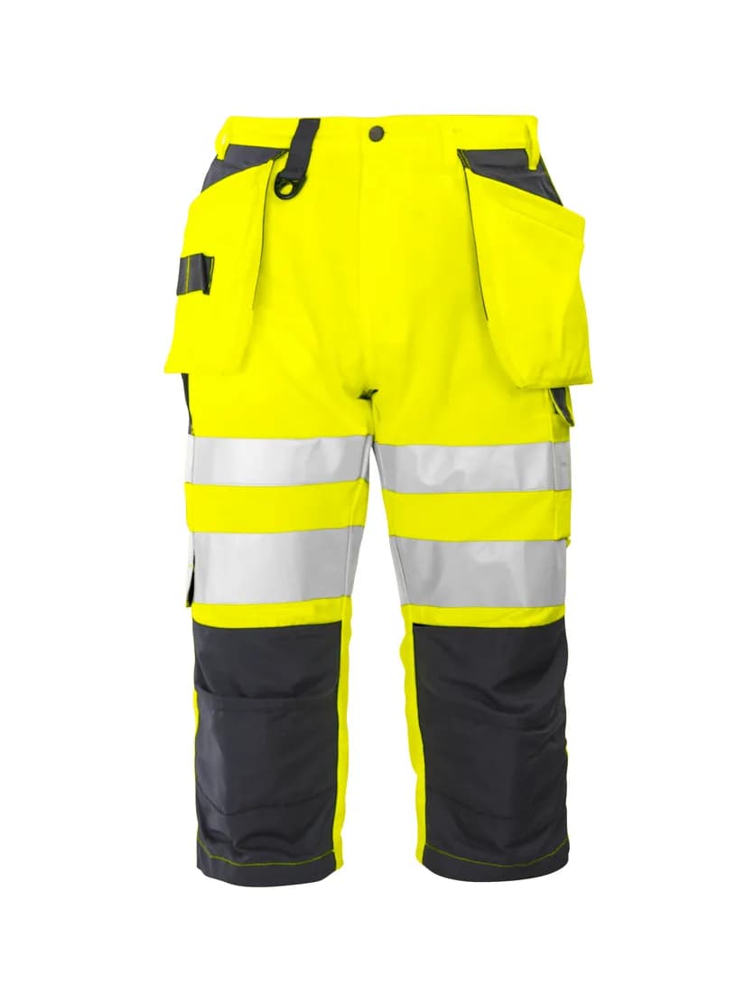 6510 Piratenhose mit Knieverstärkung und Hängetaschen EN ISO 20471 Klasse 2