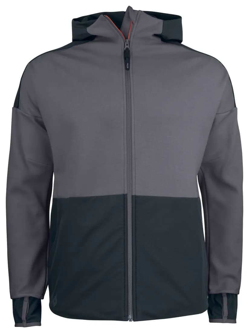 3120 Kapuzenjacke mit Elastischen Softshell Elementen