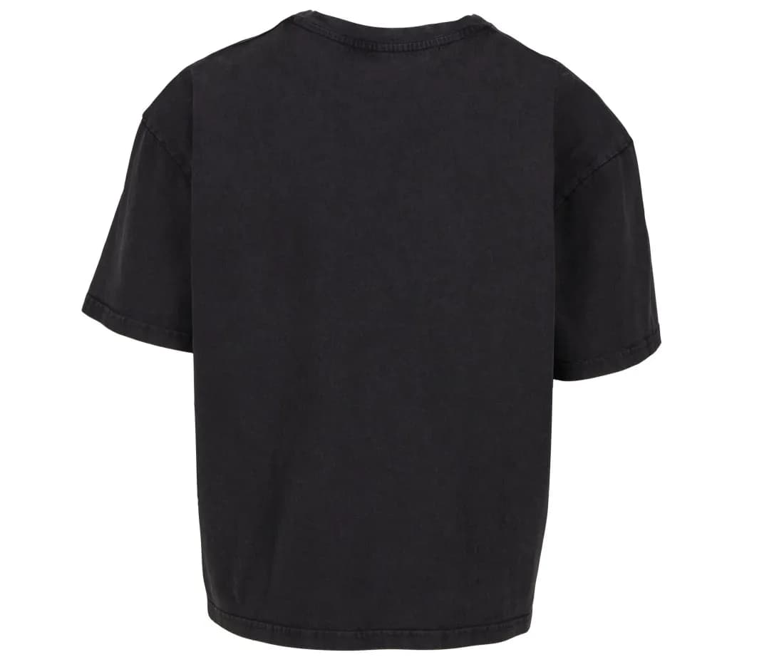 Vintage Cropped Heavy Oversize Tee