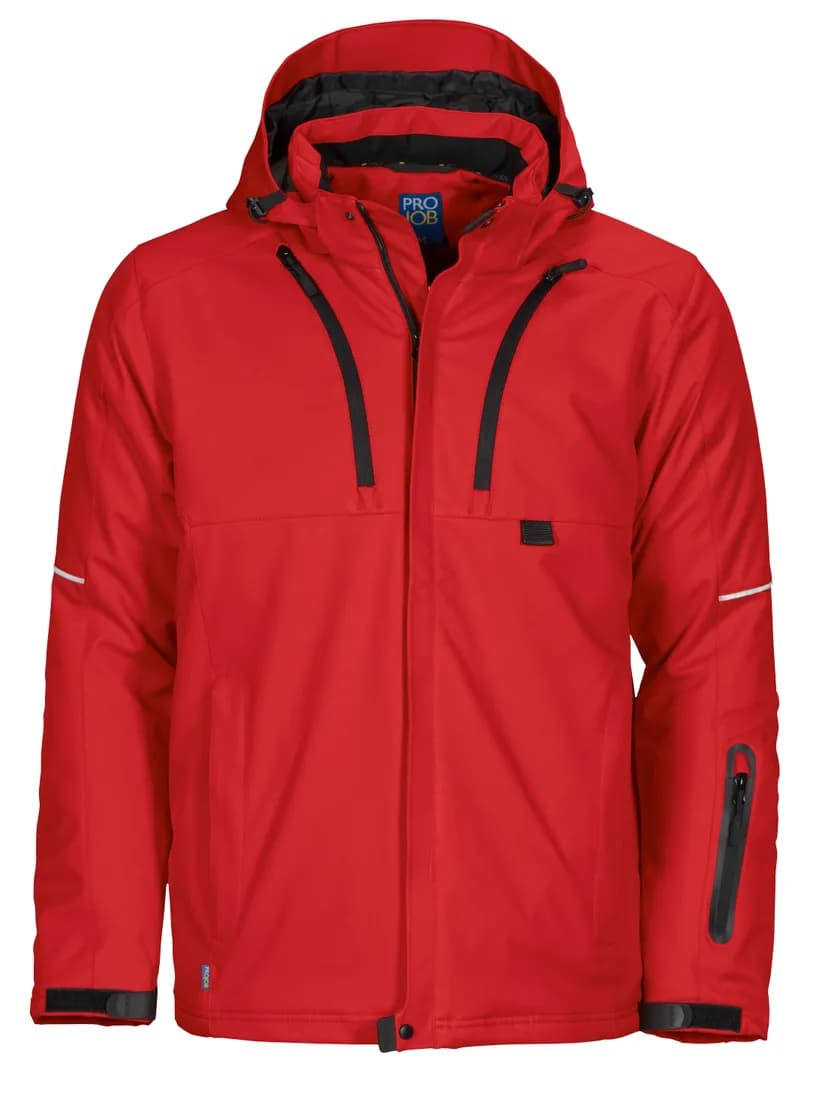 3407 Gefütterte 3-Lagige Softshell Jacke