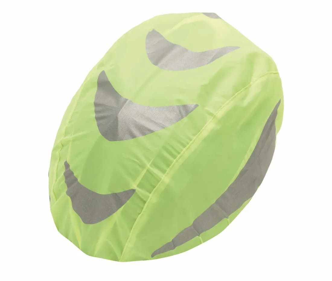 Hi-Vis Water-Repellent Bicycle-Helmet Cover – Jaune