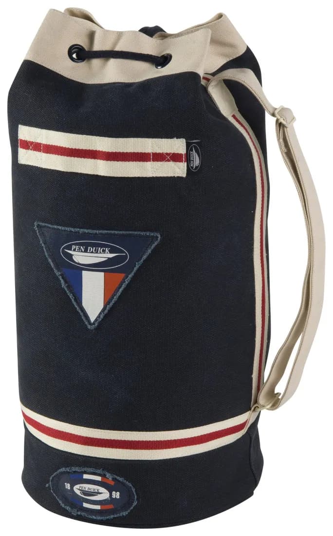 Sac marin vintage en toile