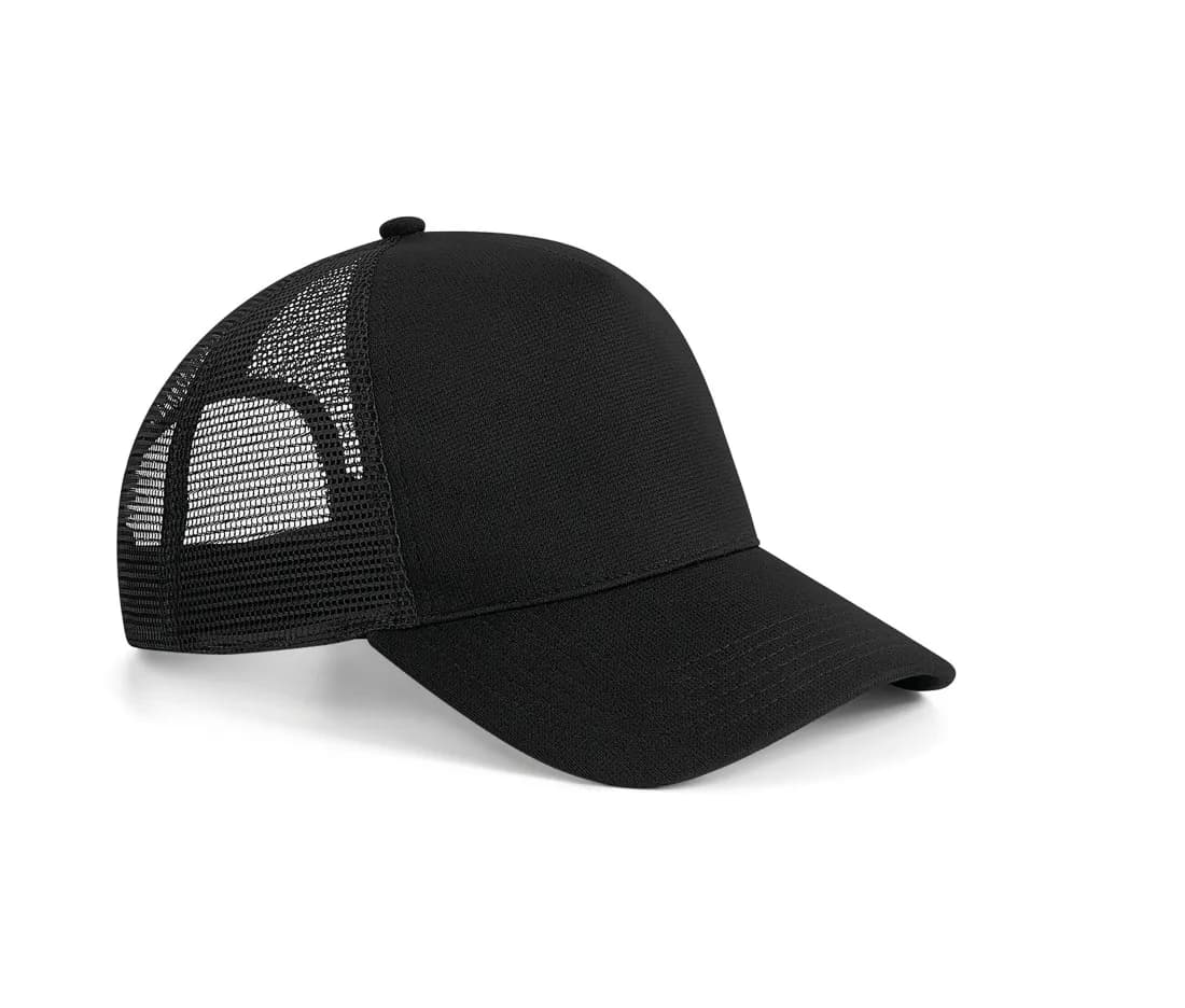 Casquette trucker snapback Microknit