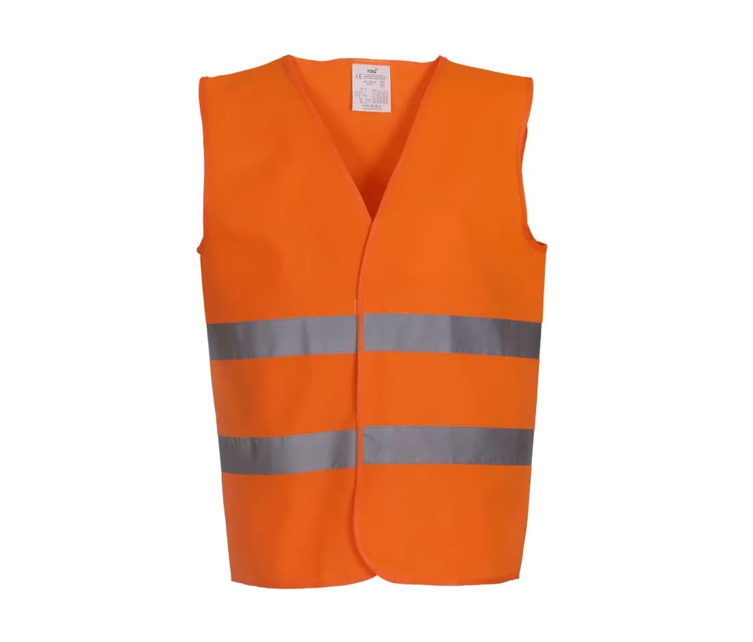 Hi-Vis Two Bands Waistcoat – Warnorange