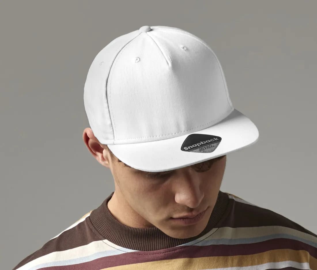 7 Panel Snapback Rapper Cap