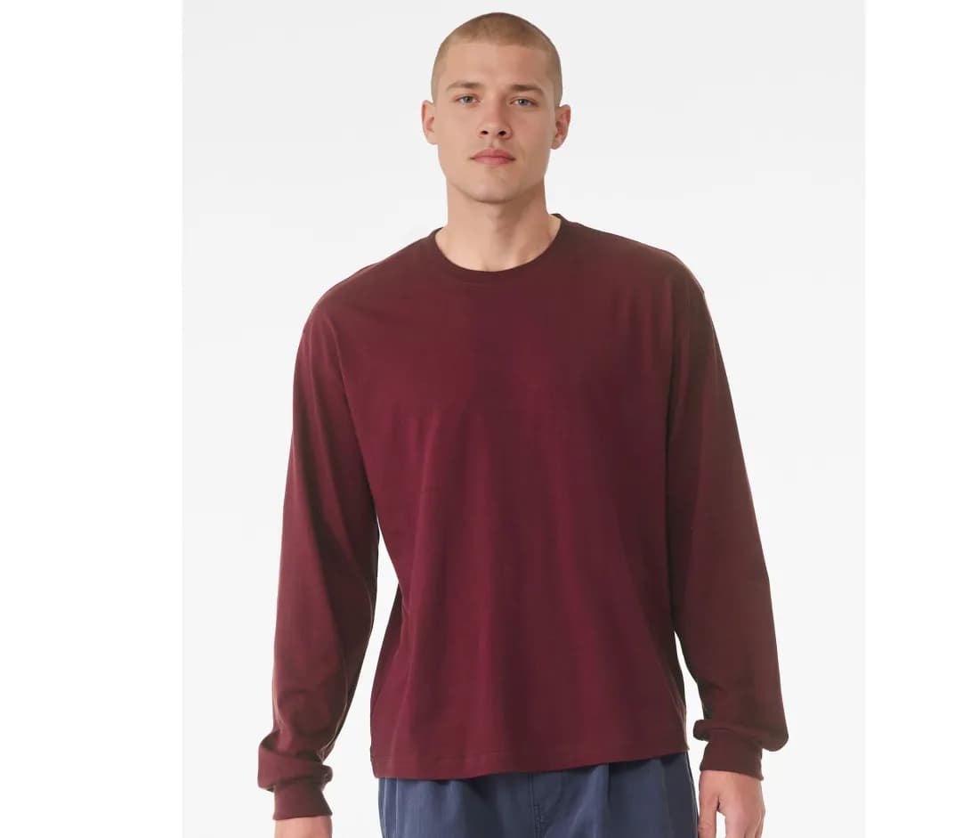 Unisex Heavy Boxy Long Sleeve Tee