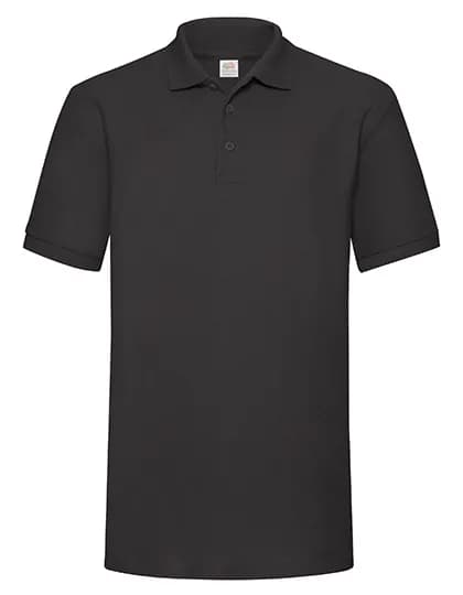 65/35 Heavy Piqué Polo – Schwarz
