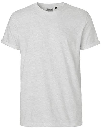 Men’s Roll Up Sleeve T-Shirt – Hellgrau