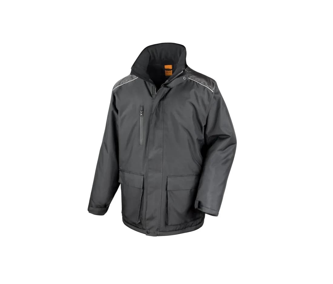 Manteau long «Vostex» – Noir