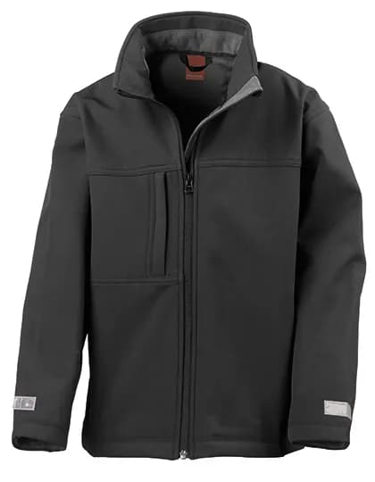 Youth Classic Soft Shell Jacket – Noir