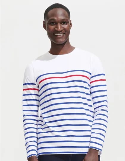Men’s Long Sleeve Striped T-Shirt Matelot