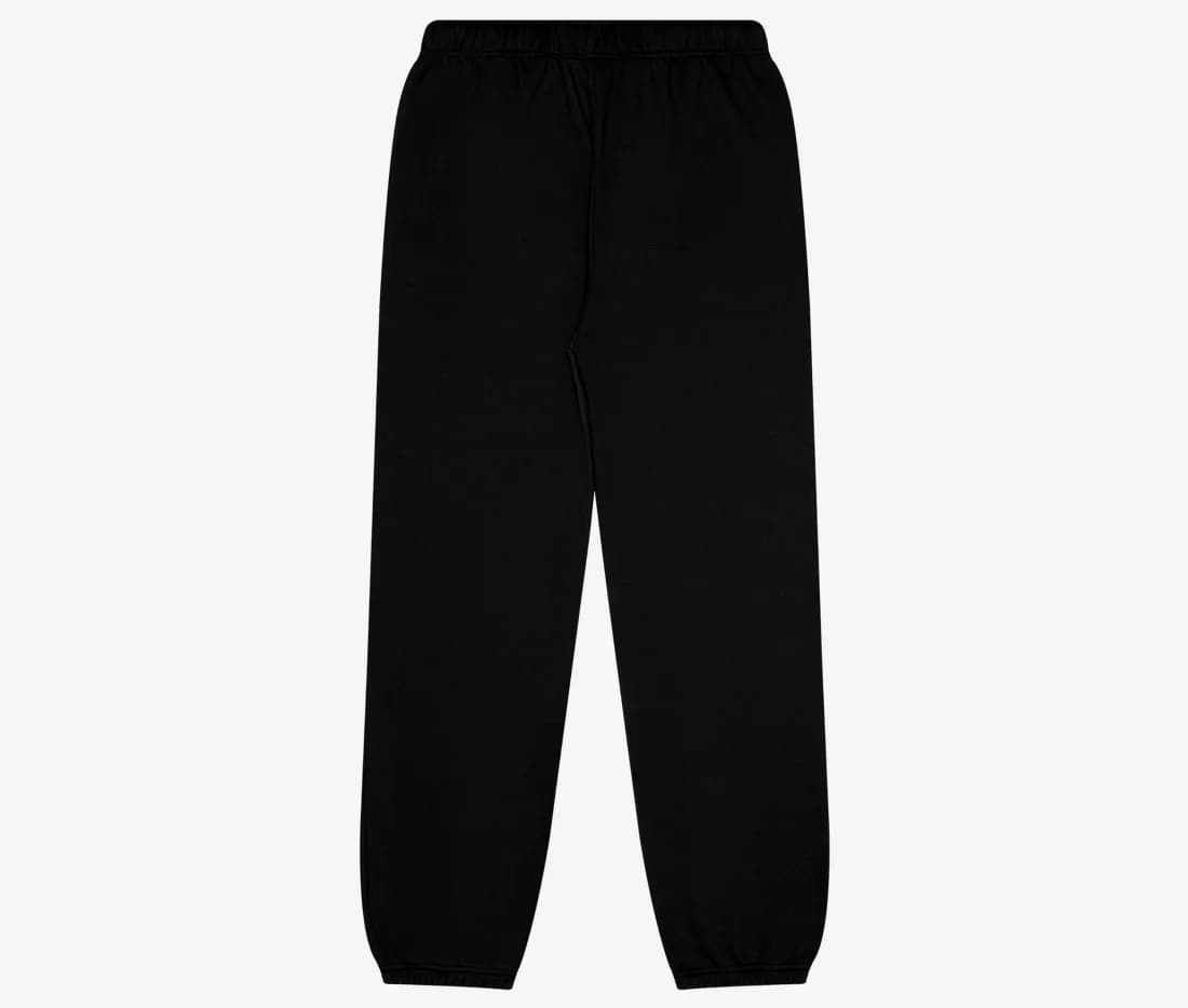 Unisex Heavy Sweatpant – Schwarz – Rückansicht