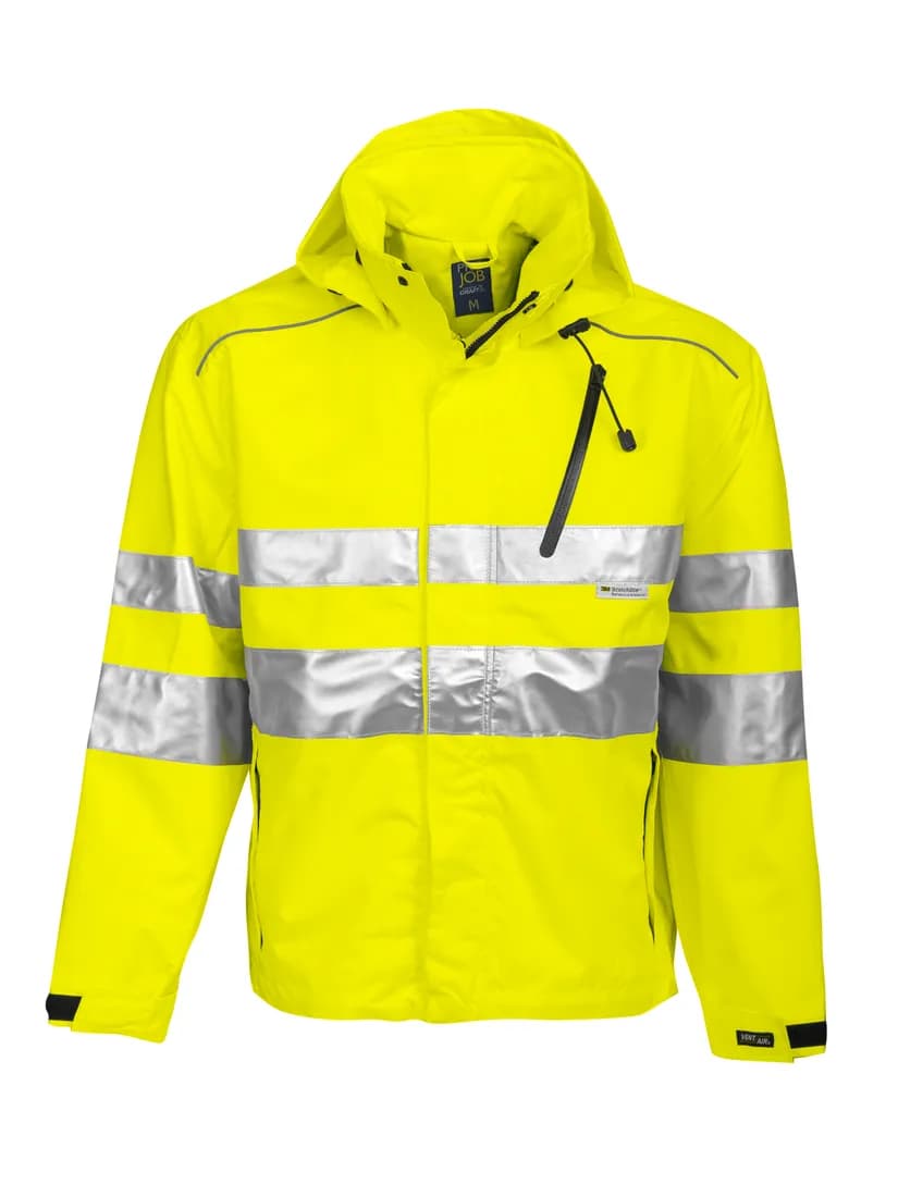 6466 Wind- und Wasserdichte Allround Jacke EN ISO 20471 Klasse 3 EN 343/3