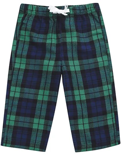Baby Tartan Trousers – Marine / Grün