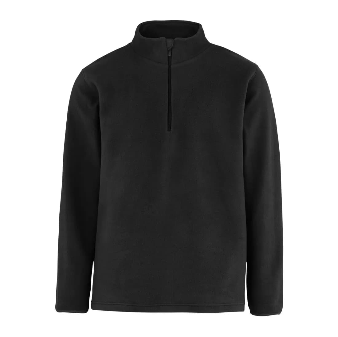 Polaire col zippé recyclée