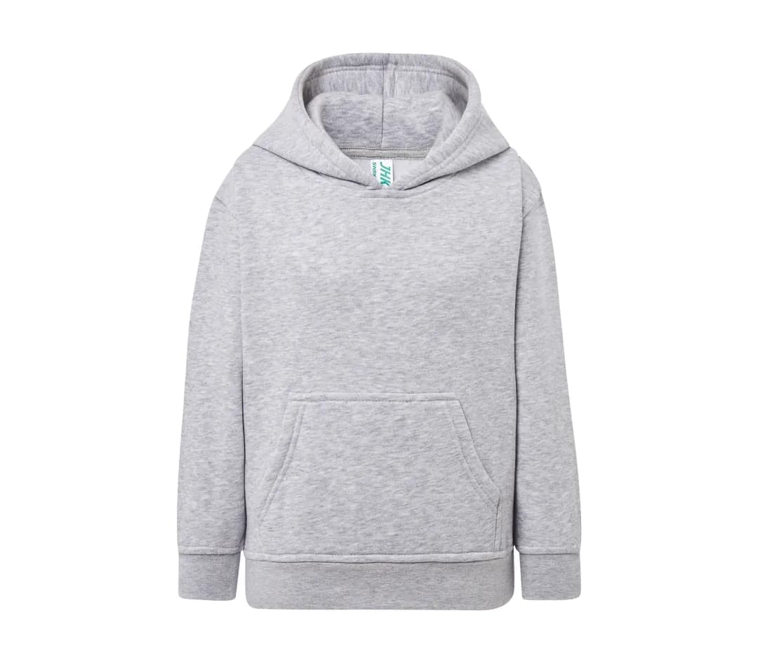 Kid Kangaroo Sweatshirt – Hellgrau meliert