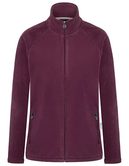Women’s Workwear Fleece Jacket Warm-Up – Violett