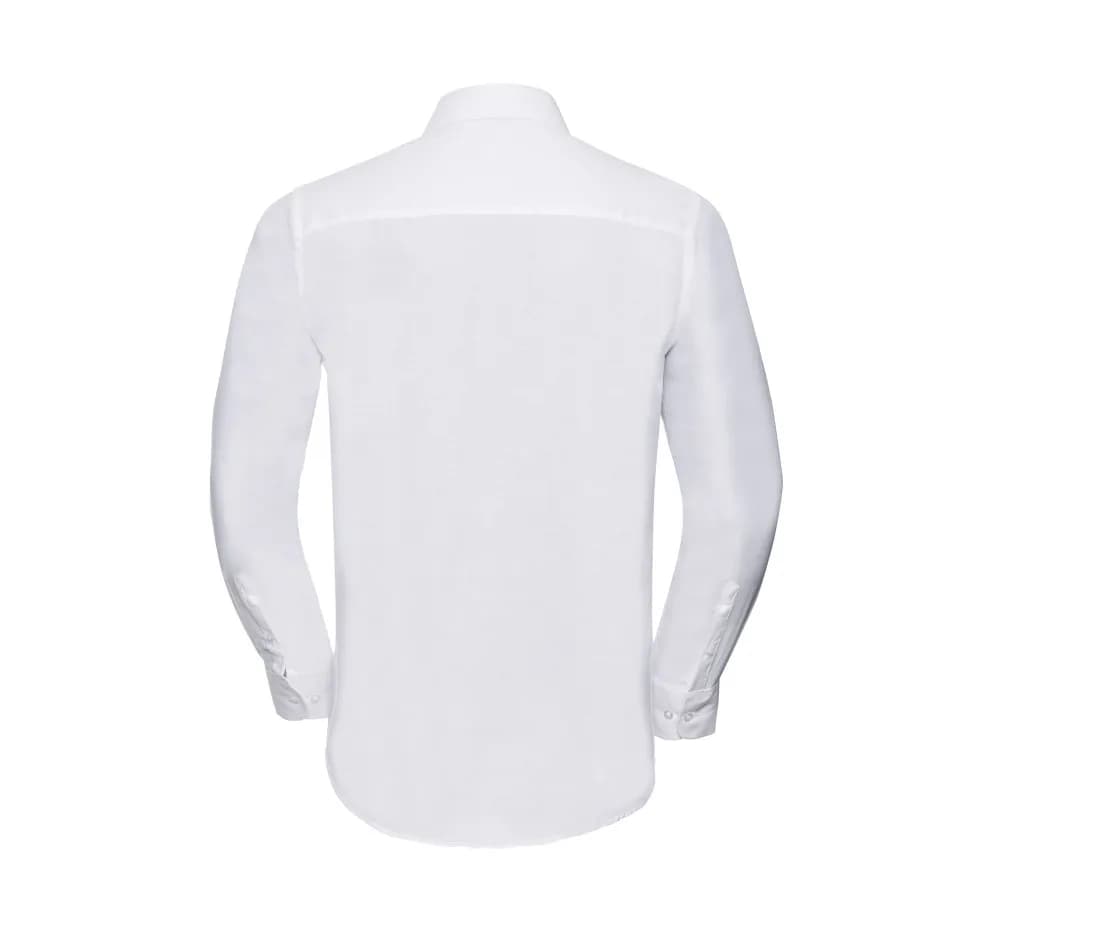 Chemise Oxford ajustée manches longues homme
