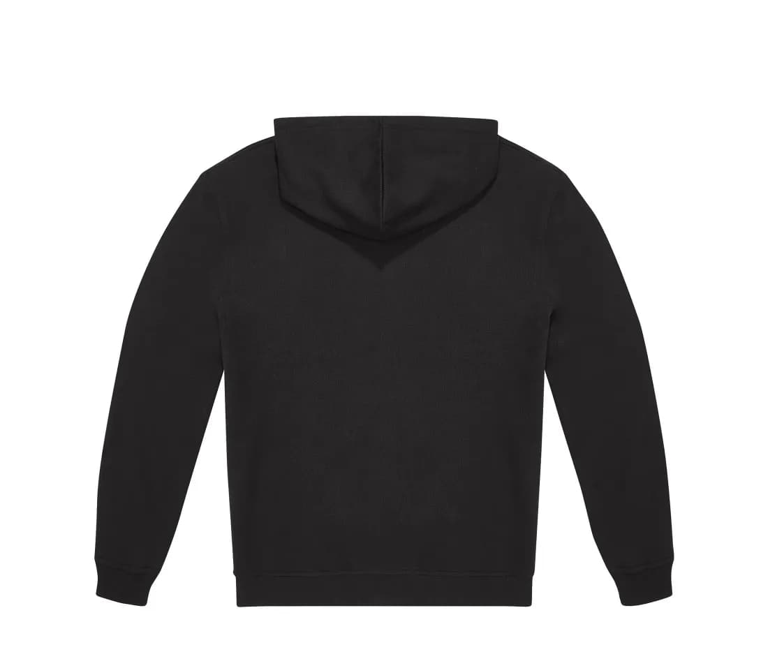 Id.334 Zip Hood – Noir – vue de dos