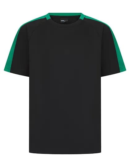 Kids Team T-Shirt – Schwarz / Dunkelgrün
