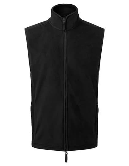 Men’s ’Artisan’ Fleece Gilet – Schwarz