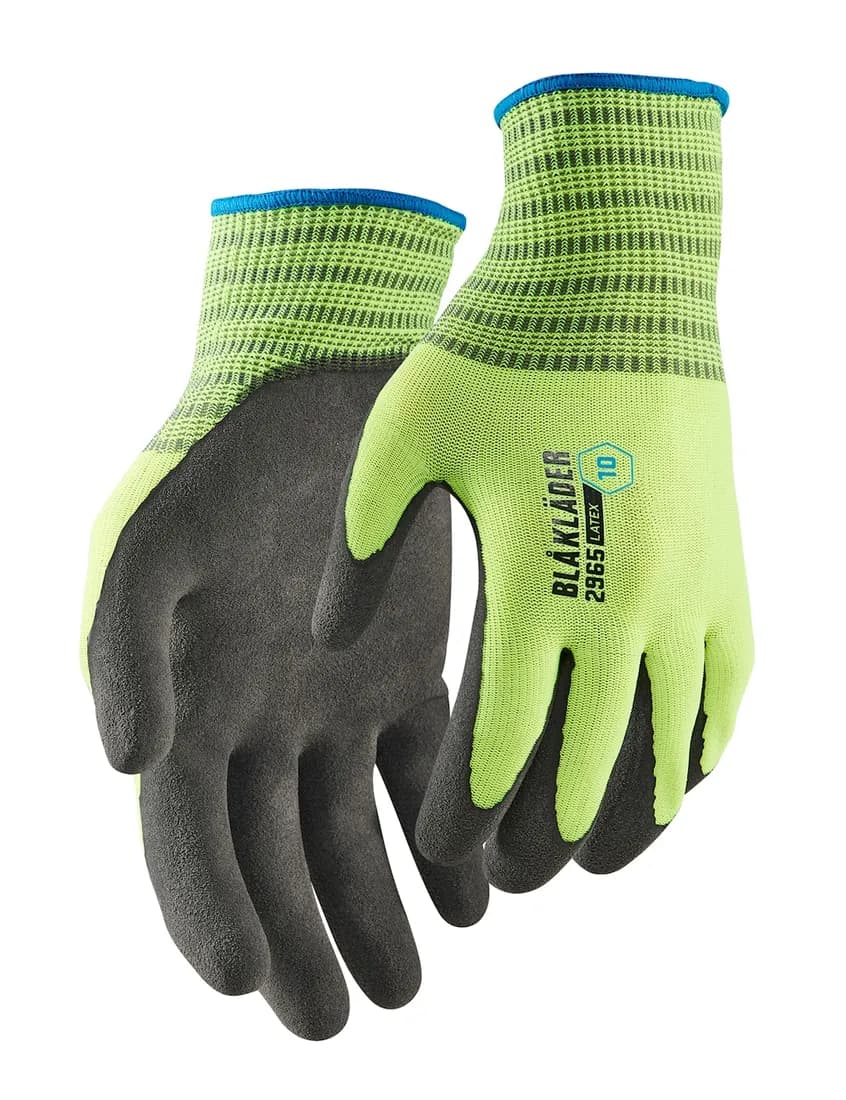 Gants de travail enduits en latex sablé