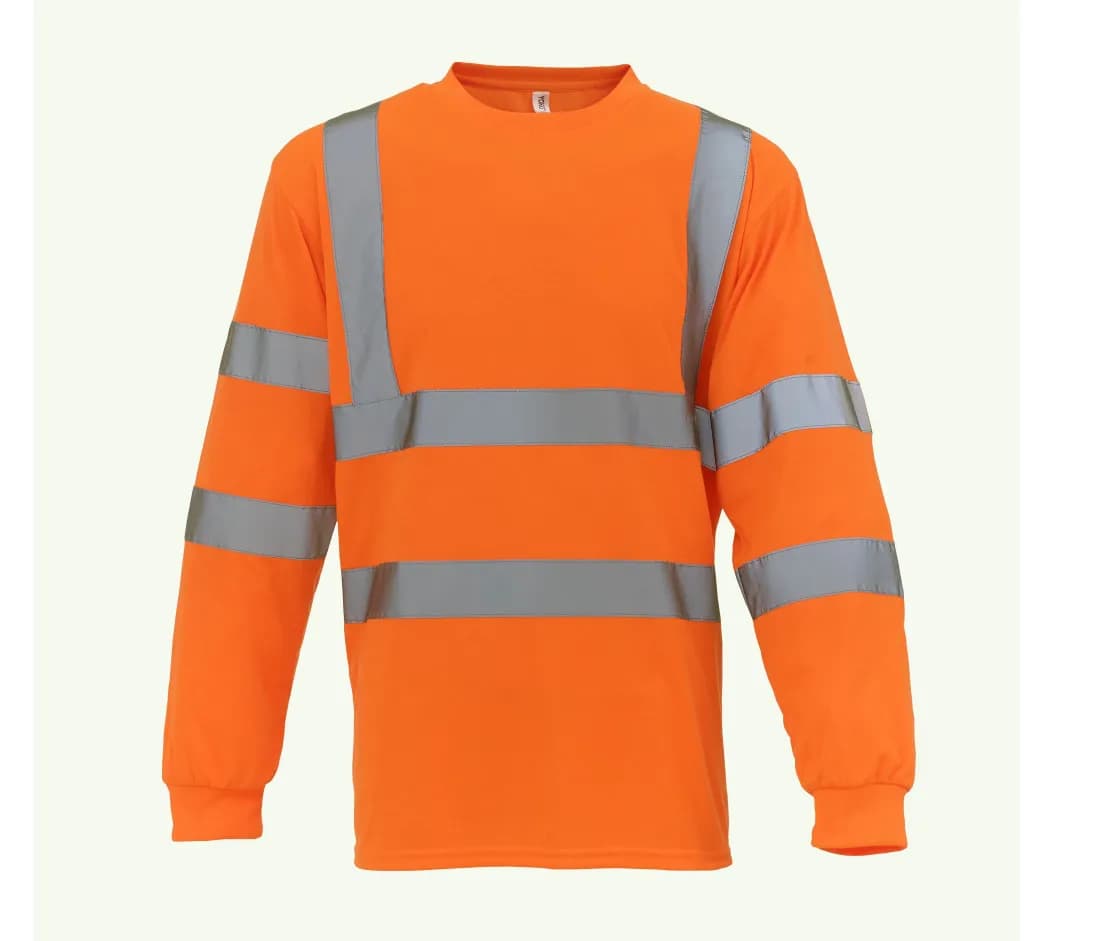 Hi-Vis Long Sleeve T-Shirt – Warnorange