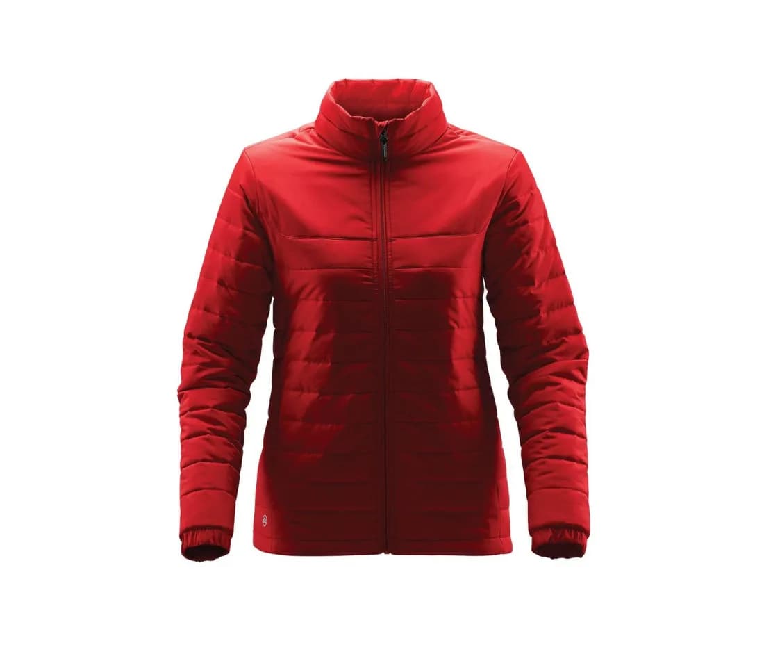 Veste matelassée «Nautilus» femme – Rouge