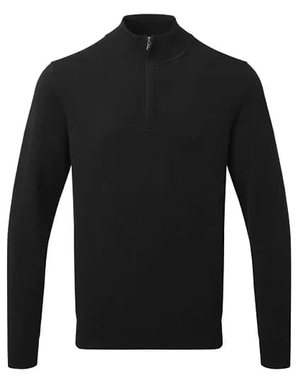 Men’s Cotton Blend 1/4 Zip Sweater