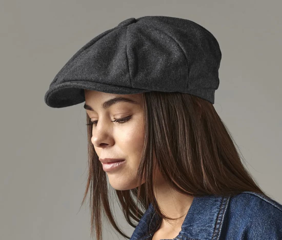 Melton Wool Baker Boy Cap