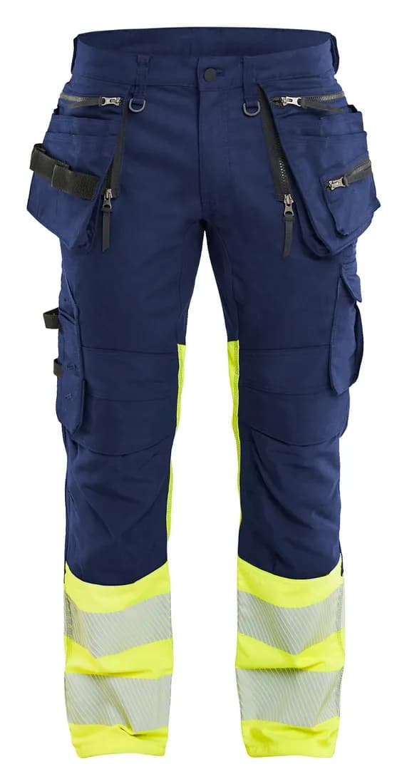 High Vis Arbeitshose Stretch
