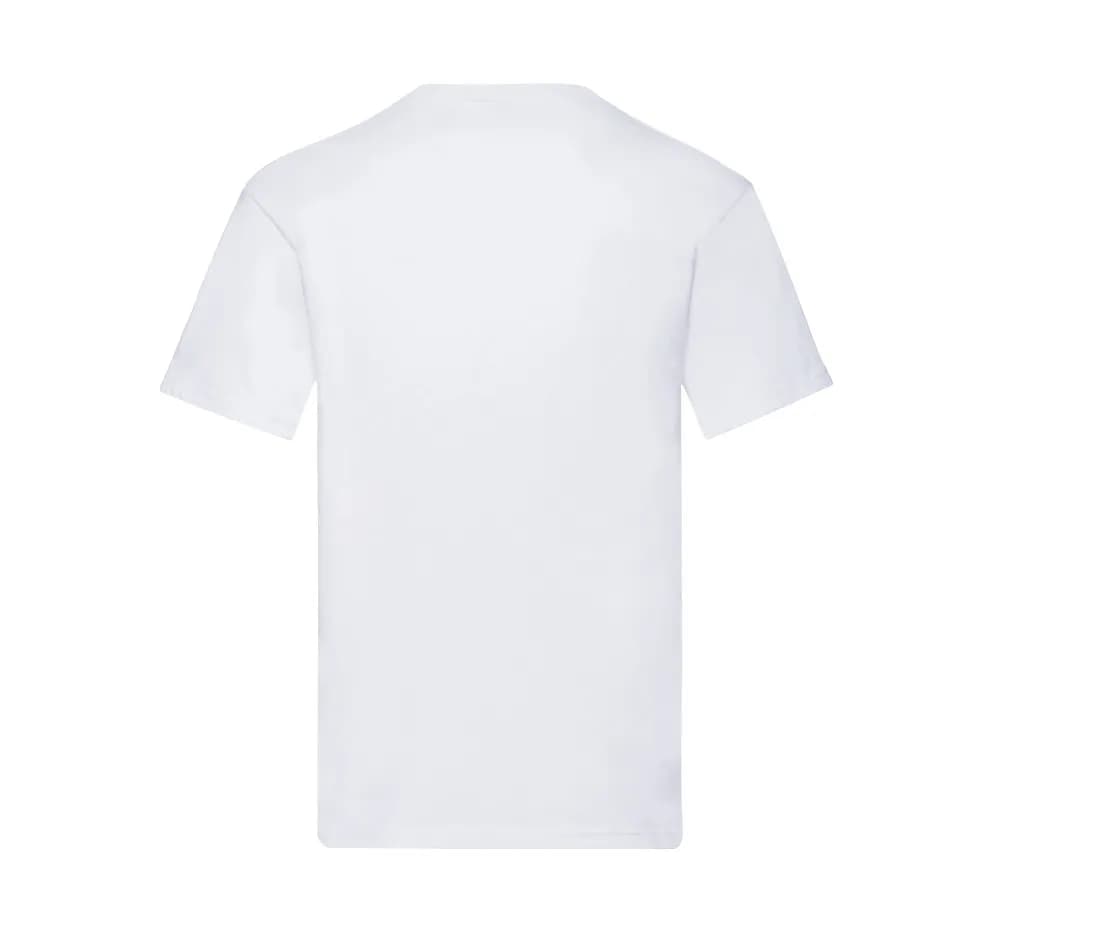 Original V Neck T – Blanc – vue de dos