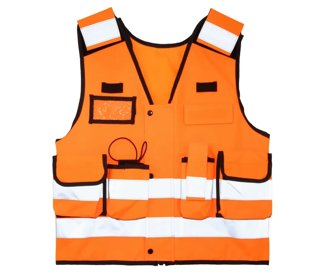 Gilet haute visibilité tactique – Orange
