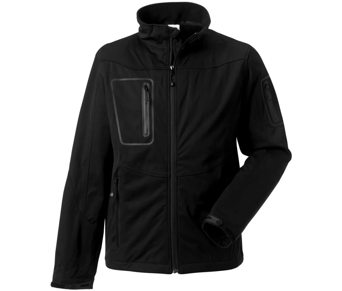 Herren Jacke «Sportshell 5000» – Schwarz