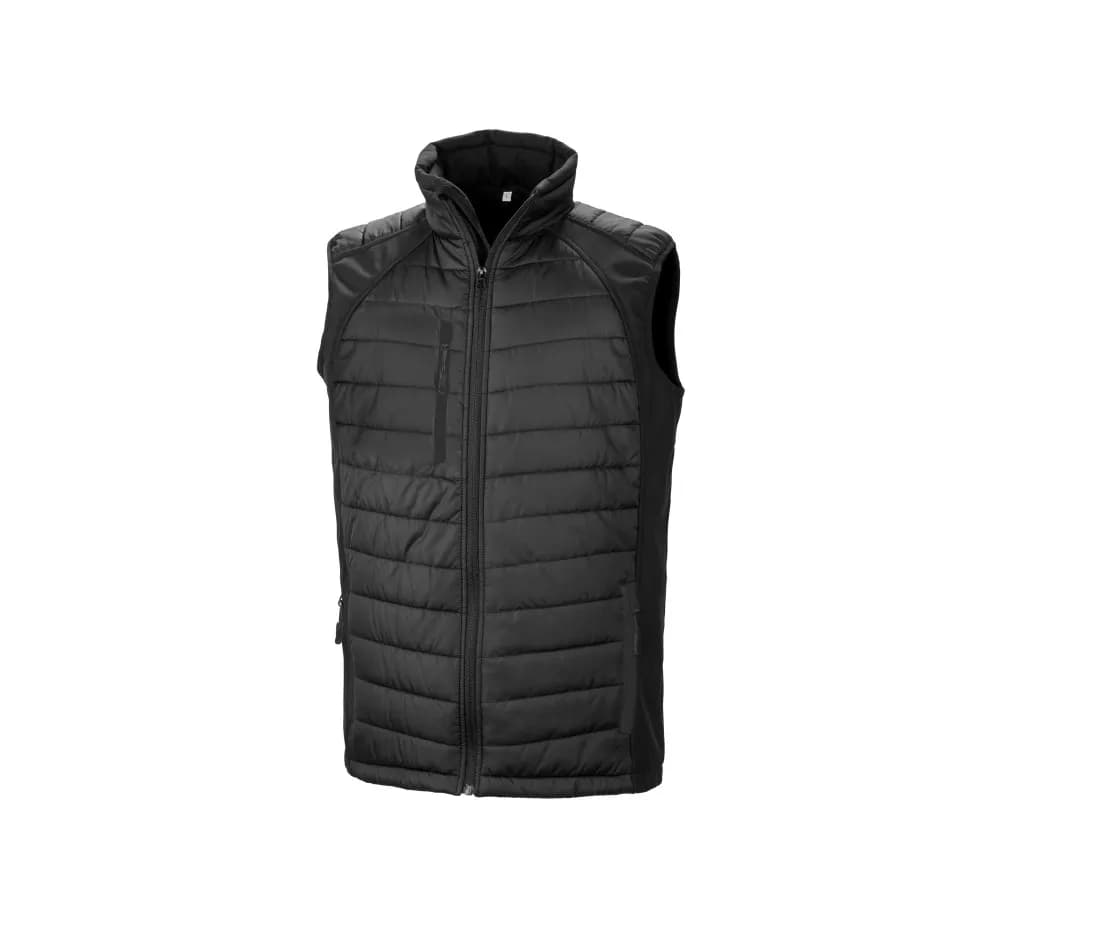Gilet softshell matelassé «Black Compass»