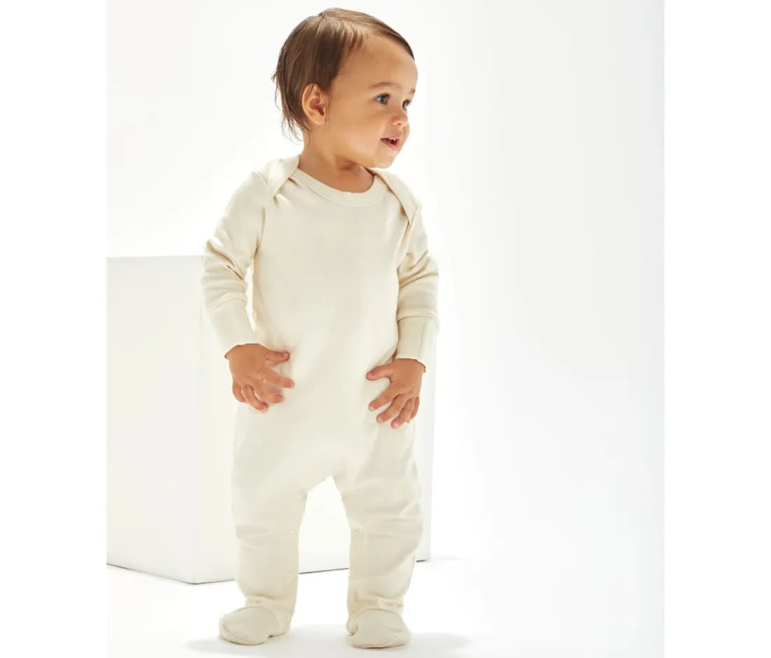 Baby Envelope Sleepsuit with Scratch Mitts