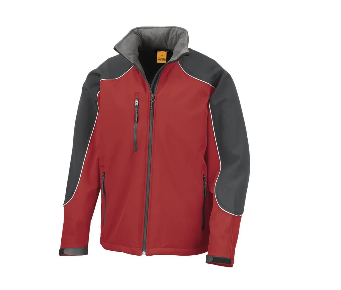 Softshelljacke mit Kapuze – Ripstop