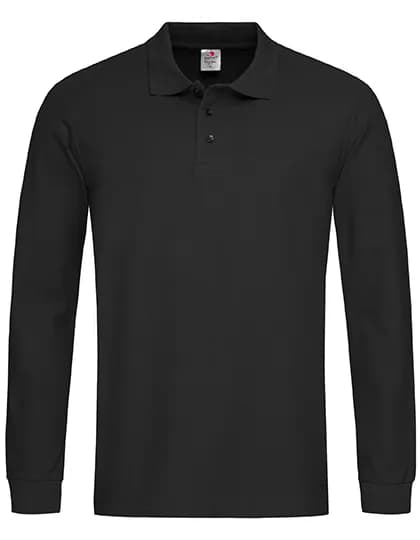 Classic Polo Long Sleeve – Schwarz